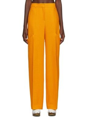 Jacquemus La Collectionneuse orange Le Pantalon Moyo size US 10